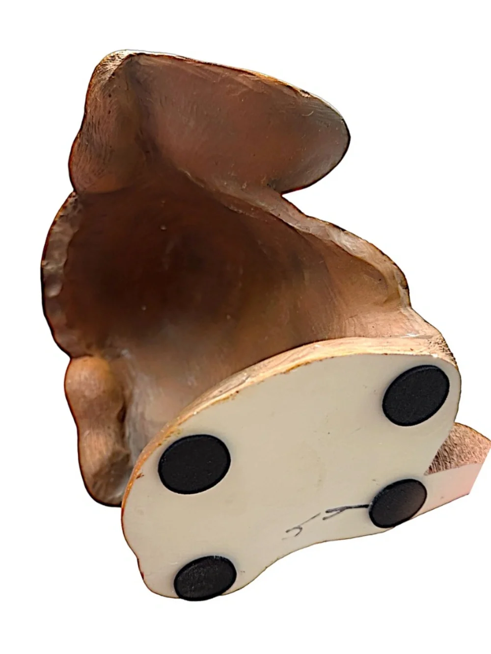 LS Vintage 2003 Resin Dachshund Dogs Figurine 7” Mother & Puppy Signed Dated